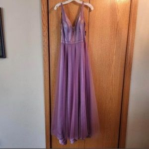 Purple Prom dress